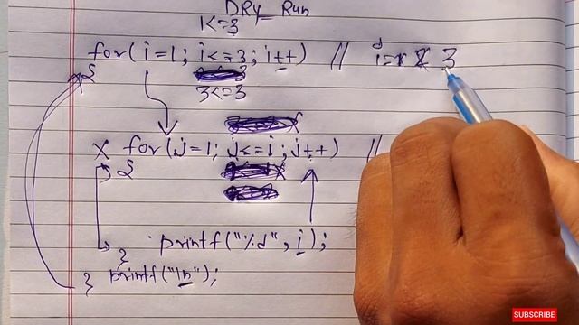 Pattern Programs in C Language - Part 3 | Number Pattern