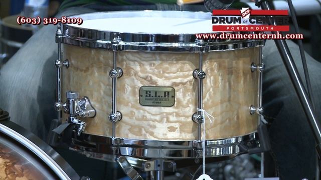 Tama S.L.P. Series G-Maple Snare Drum 7x13 - Satin Tamo Ash смотреть онлайн