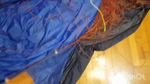 Замена стропы на параплане. Стропа клеванты.