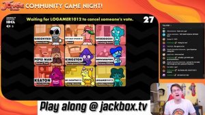 PLAYING JACKBOX 9 Community Game Night!