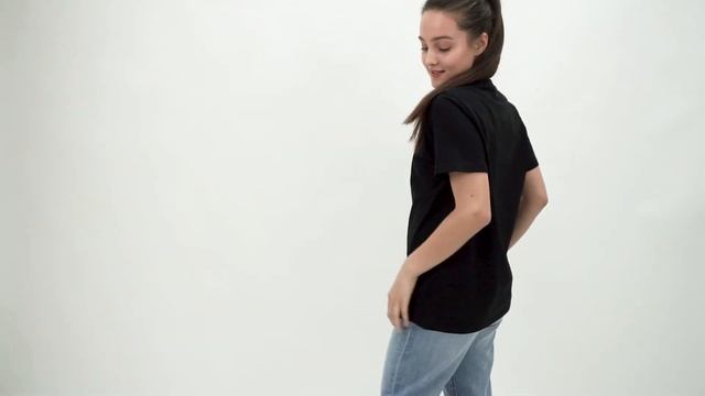 Футболка черная из хлопка плотностью 160 граммов смотреть онлайн