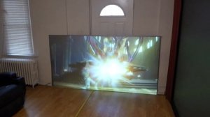 THE PROJECTION SCREEN THAT GAMER WILL LOVE DESIGN TO FLEX FOR CURVED SCREENS