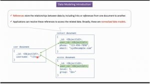 Data Modeling Introduction — MongoDB | MongoDB Tutorial for Beginners