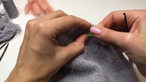 Вяжем простой комплект из пряжи «Пух норки». Шапка бини + снуд. Обзор пряжи «Пух норки».