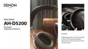 Słuchawki Denon AH-D5200 - prezentacja modelu