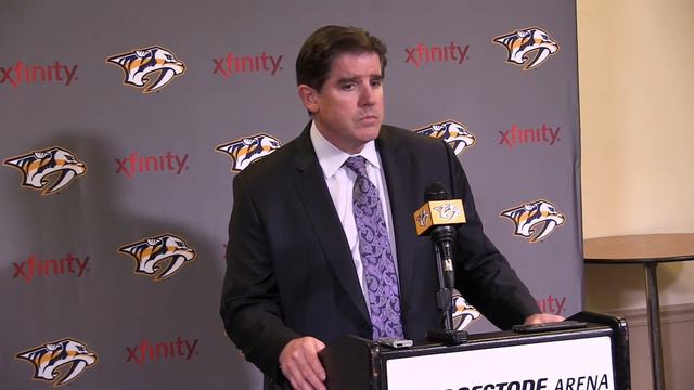 Preds fall to Hurricanes in shootout смотреть онлайн