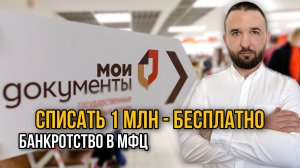 КАК БЕСПЛАТНО СПИСАТЬ ДОЛГИ | Банкротство в МФЦ 2022