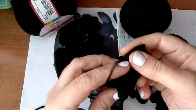 Вязаная  игрушка "Дракончик Беззубик"