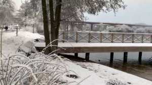 Stockholm Walks: to Beach Boys inspired music in winter wonderland