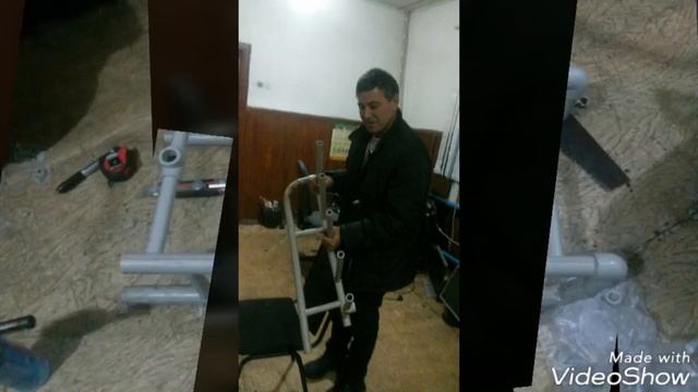 Сани из ПВХ труб . PVC pipe sleigh смотреть онлайн