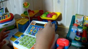 Детская касса, обучающая счету