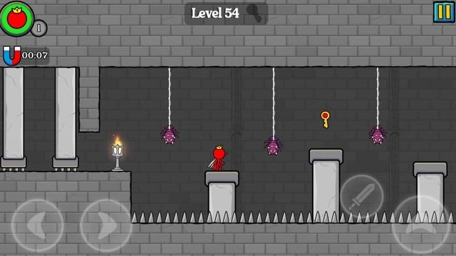 СТИКМЕН в храме ОГНЯ и ВОДЫ Часть#6 игра Red Stickman на канале Мистер Игрушкин смотреть онлайн