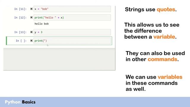 Python basics - String concatenation