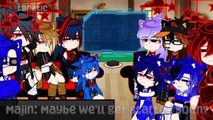 ||?New?||?Sonic.exe Characters react to Majin Zero?|| ?GachaNox?|| FNF || ?????????