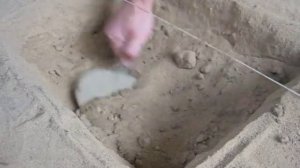 Опоры для лаг. Деревянный пол Installation of supports for floor