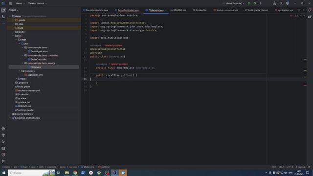 Dockerfile и docker-compose.yml для вашего тестового задания