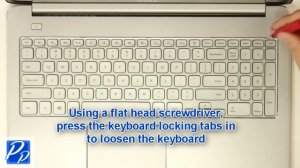 Dell Inspiron 15 (7537) Keyboard Video Tutorial Teardown