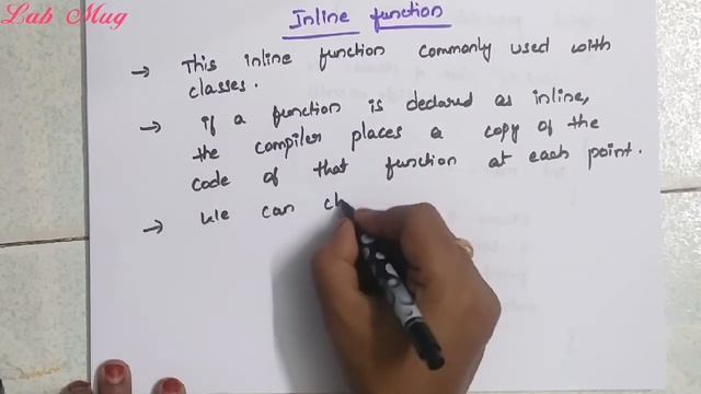 Inline function in C++ || C++programming in telugu