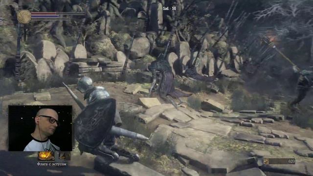 Dark Souls 3 • СТРИМ-ПРОХОЖДЕНИЕ #3 • ЧЕМ ДАЛЬШЕ В ЛЕС