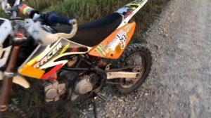 Apollo против Racer гонки питбайков 125 кубков кто  Победил ???