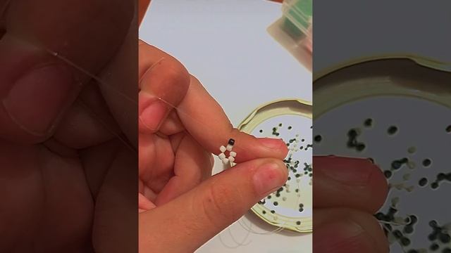 Кольцо ромашка/из бисера смотреть онлайн