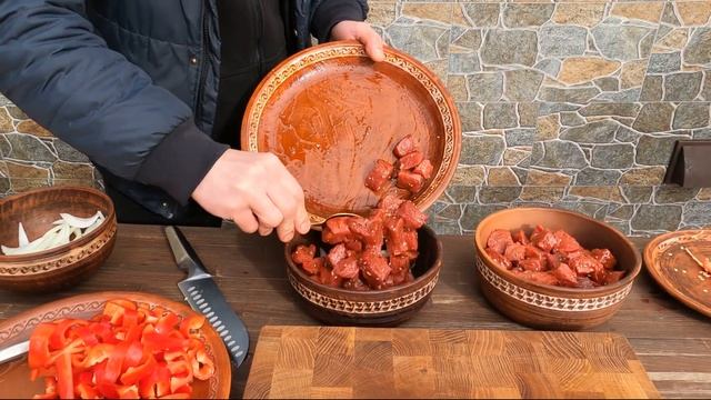Тести Кебаб блюдо Каппадокии в помпейской печи от МАСТЕРСЕРЖ