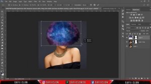 [Photoshop Tutorial] How to make a Universe Hair Effect in Photoshop