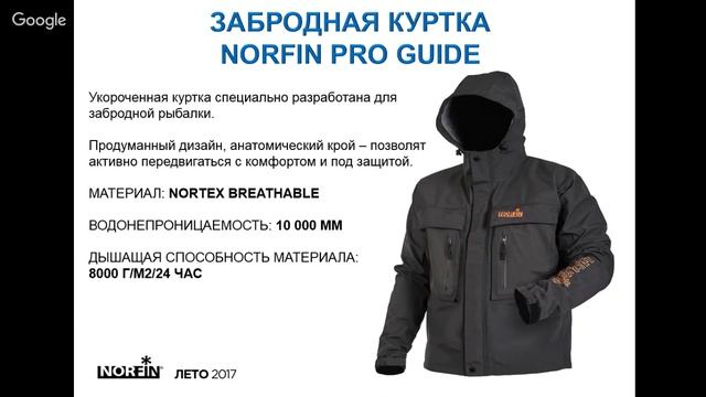 ВЕБИНАР : Новинки NORFIN "Лето 2017" смотреть онлайн