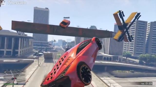 GTA 5 ONLINE : THUG LIFE AND FUNNY MOMENTS (WINS, STUNTS AND FAILS #9) смотреть онлайн