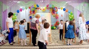 ВЫПУСКНОЙ В ДЕТСКОМ САДУ "Путешествие с Незнайкой на Машине времени"