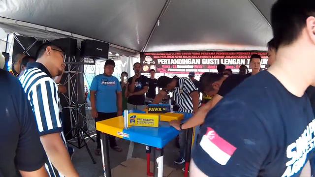 Armwrestling Supermatch, Nizar Yusof (Malaysia) VS Valen Low (Singapore), KAREB смотреть онлайн