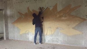 SLAONE + граффити на заброшке