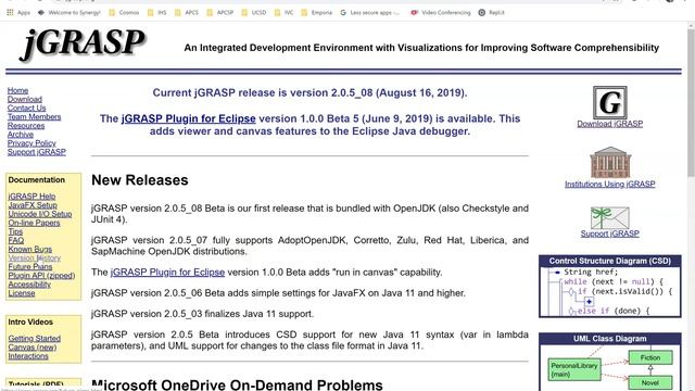 Downloading & Installing Java & jGrasp смотреть онлайн