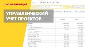 Управленческий учет проектов