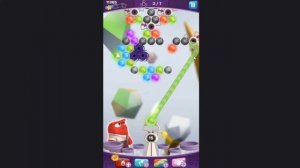 Головоломка, шарики за ролики.  1044 уровень.