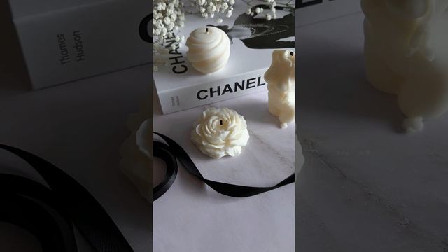 Соевая свеча пион своими руками #soycandles #свечи #соеваясвеча #соевыесвечи #свечапион