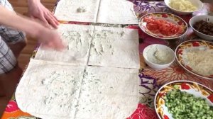 ВЕГАНСКАЯ ШАУРМА С ГРИБАМИ