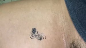 How to create Cute Temporary Tattoo for Music Flower! Temporary Tattoo #09