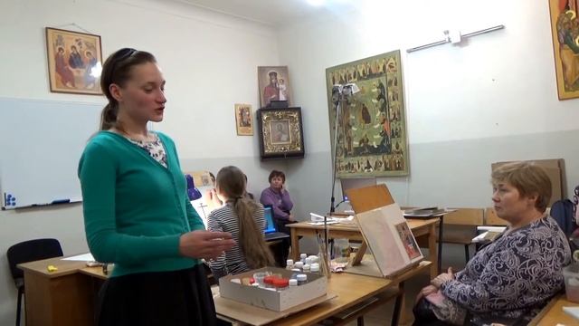 Духовная академия ( иконописная мастерская ).С-Петербург, Свято-Троицкая Александро-Невская лавра.