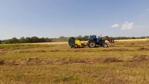Пресс подборщик ПРФ-145. сено 2023