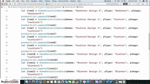 How to Create Scope Bar in iOS Application Using Swift 5 XCode | Hindi | Learn iOS App Development