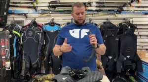 Осенний комплект снаряжения для подводной охоты в пресной воде