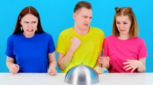 Быстрая Средняя или Медленная Скорость Еды Челлендж | Смешные Cитуации от Fun Challenge