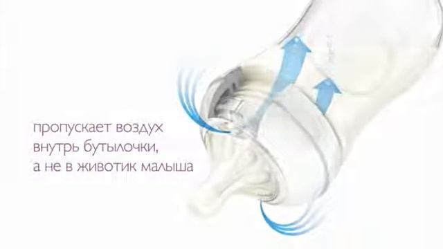 Инновационная бутылочка Philips AVENT серии Natural смотреть онлайн