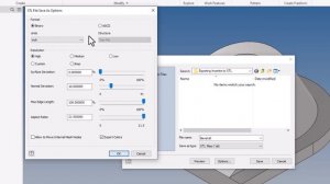 Exporting from Autodesk Inventor to STL for 3D Printing