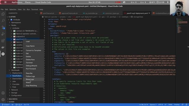 Deploying Hyperledger 2.0 with Kubernetes Operator Framework - Manank Patni смотреть онлайн
