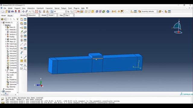 ПN Abaqus Урок 2 3D балка