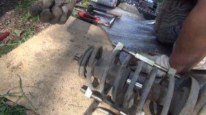 #13. VW Passat B2. Замена передних амортизаторов, пружин, ступичных и опорных подшипников