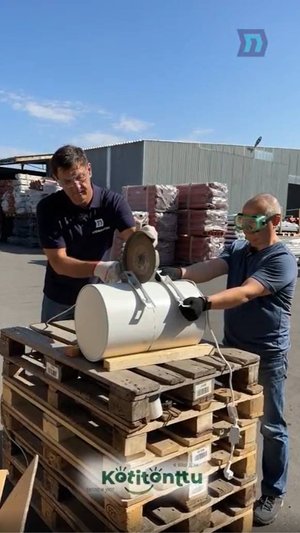 Дружеский распил водонагревателя Kotitonttu VRM 30