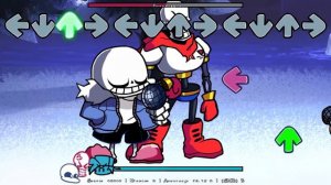FNF Indie Cross Sans Papyrus - Bonedoggle